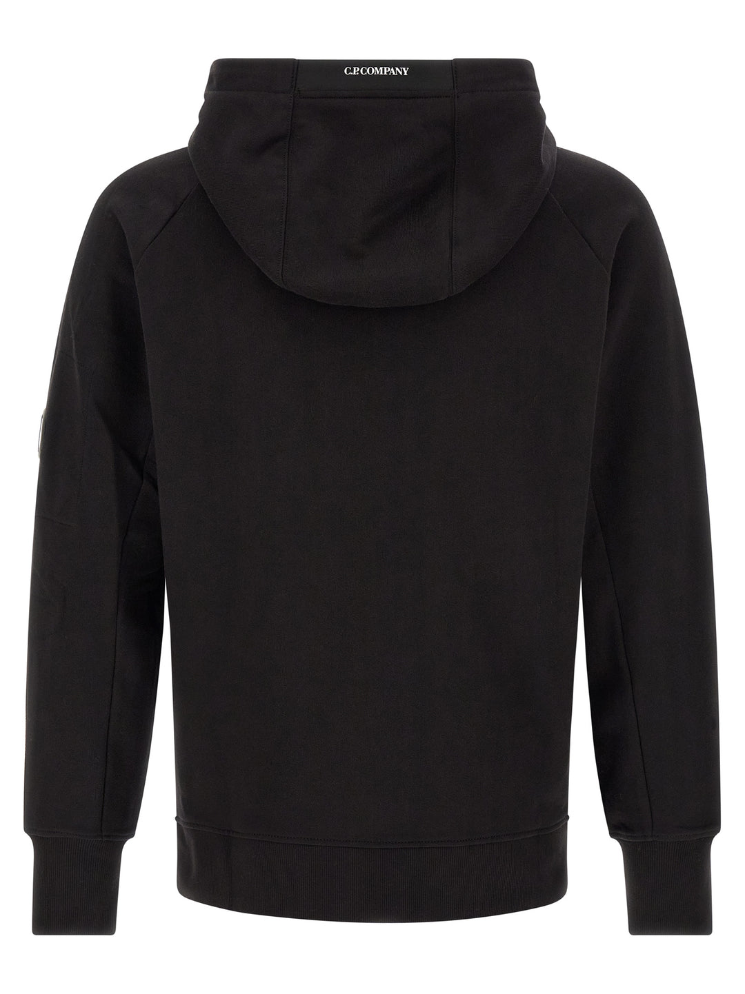 C.P. Company Diagonal Raised Fleece Felpe - Nero | d772a1c9c353a94e0fb33d3fa7152fb979a6d816