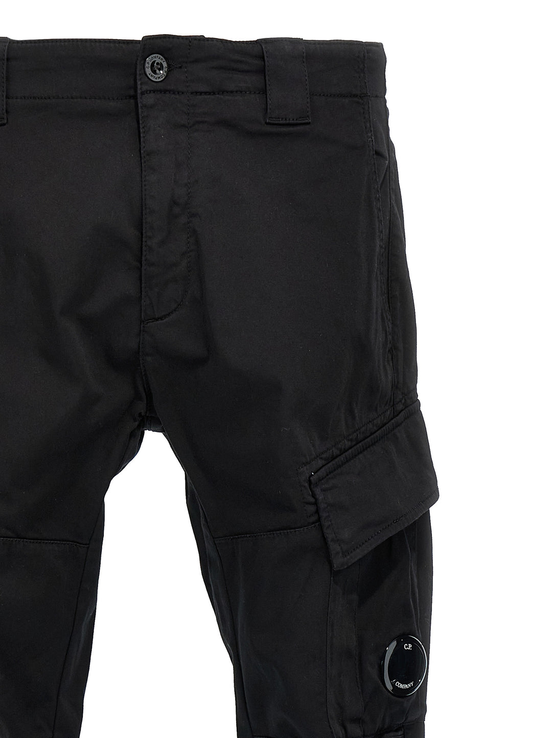 C.P. Company Lente Cargo Pantaloni - Nero | 497b44b5f3c1ecb4f27de3edaa7fca7b6d3a8983