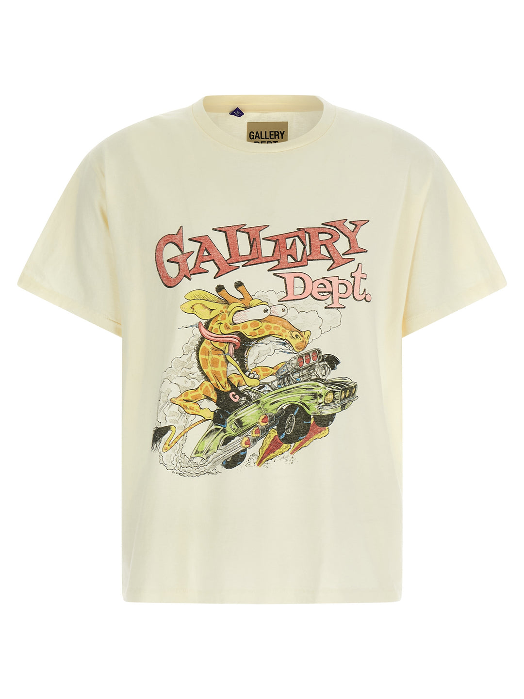 Gallery Dept. Rally T shirt - Beige | 211486ab3a54eb1858215cc280082d44d200f9cc