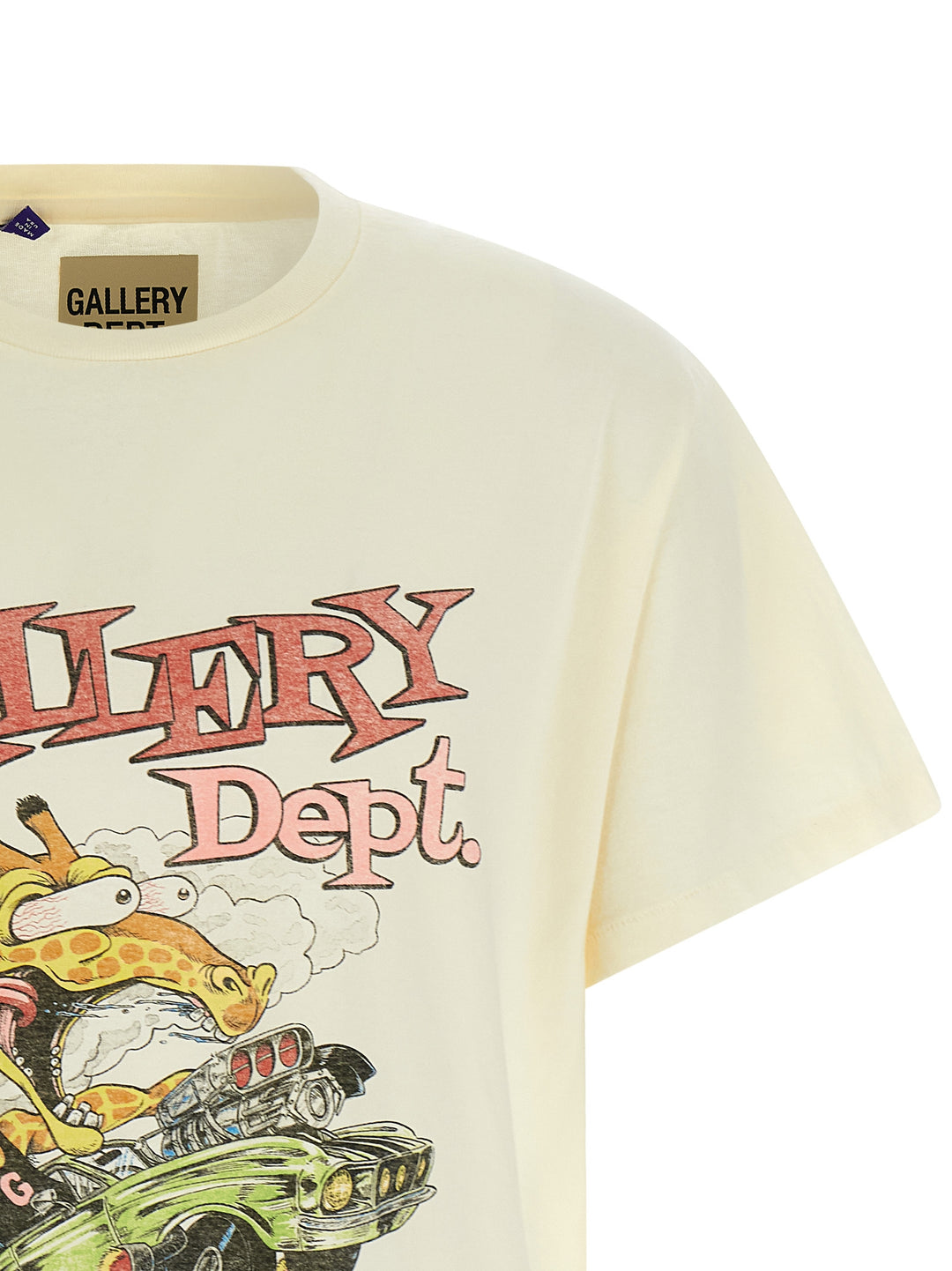 Gallery Dept. Rally T shirt - Beige | 22c59ae18064652a299de476c98f27ea306ed59b