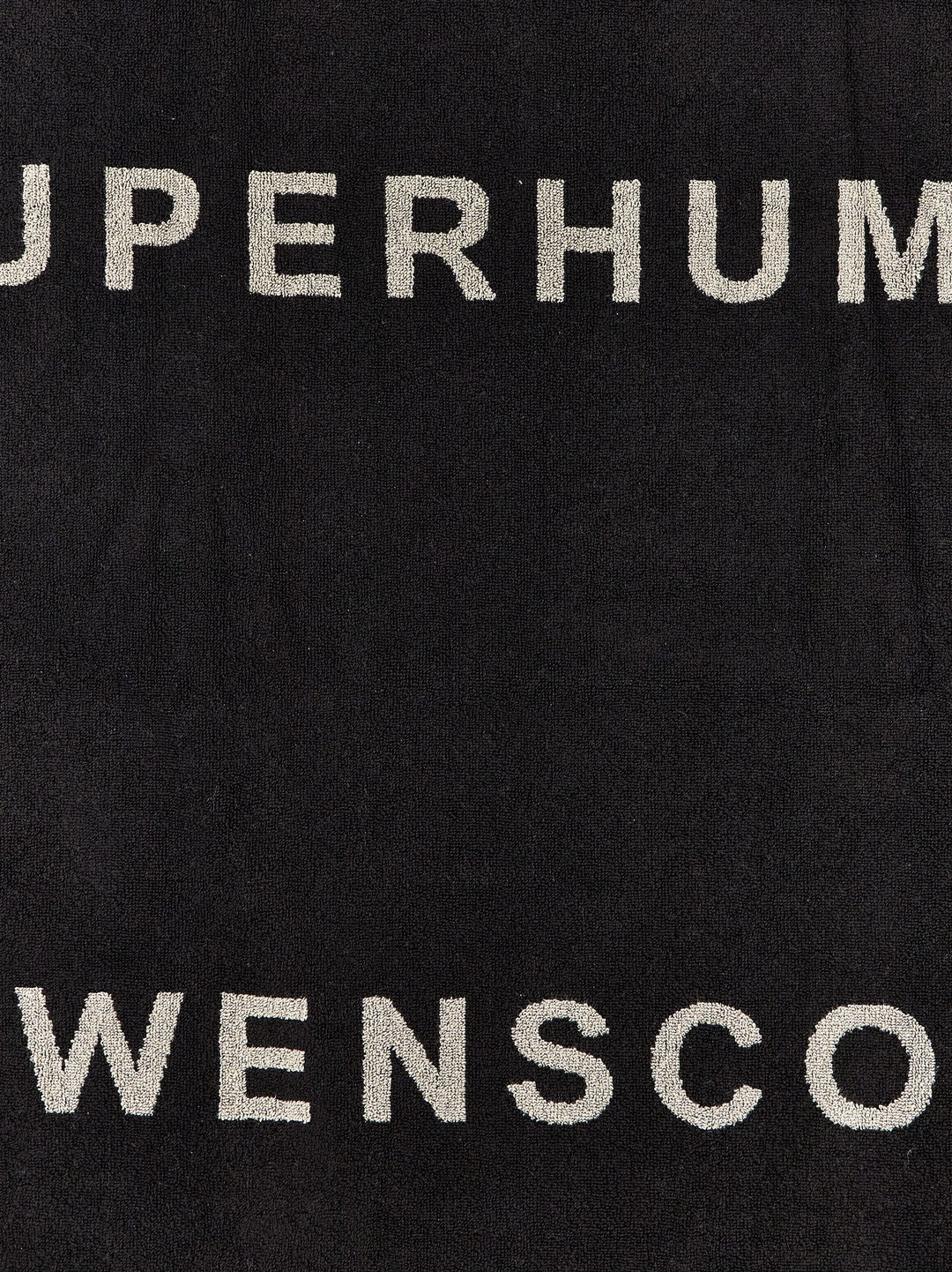 Rick Owens Towel Written Beachwear - Nero | d90028c041c962c93cda11b2ecfe6574650879f3