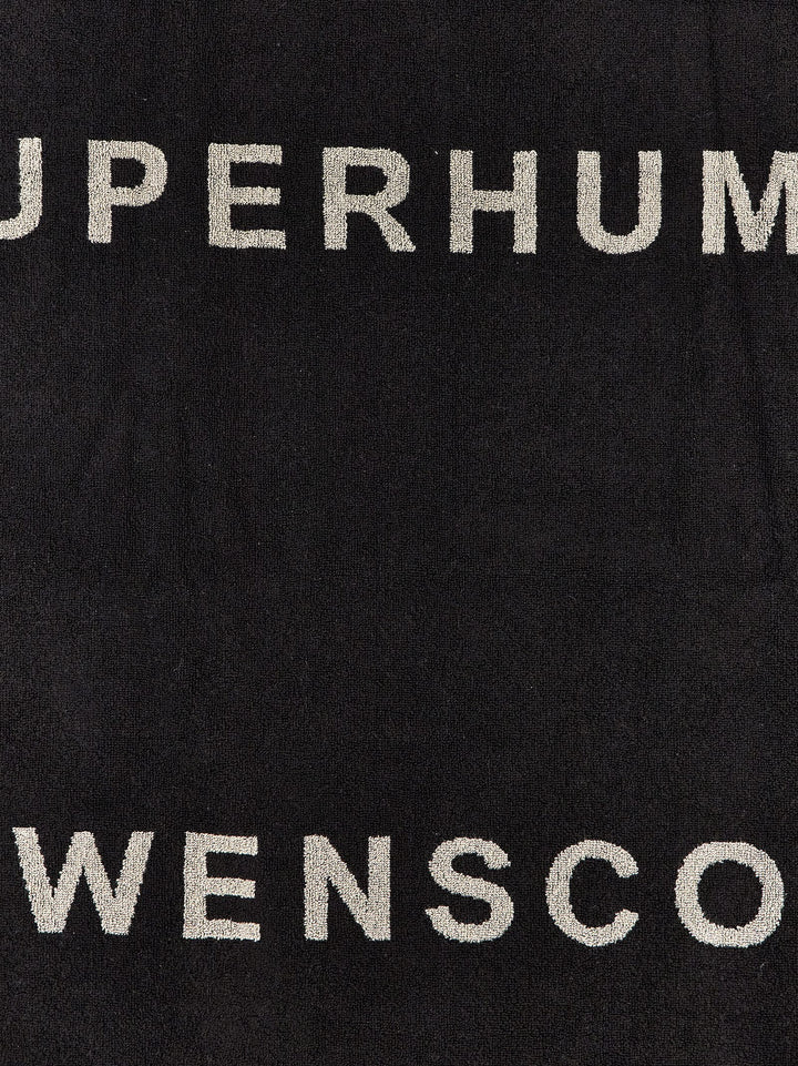 Rick Owens Towel Written Beachwear - Nero | d90028c041c962c93cda11b2ecfe6574650879f3