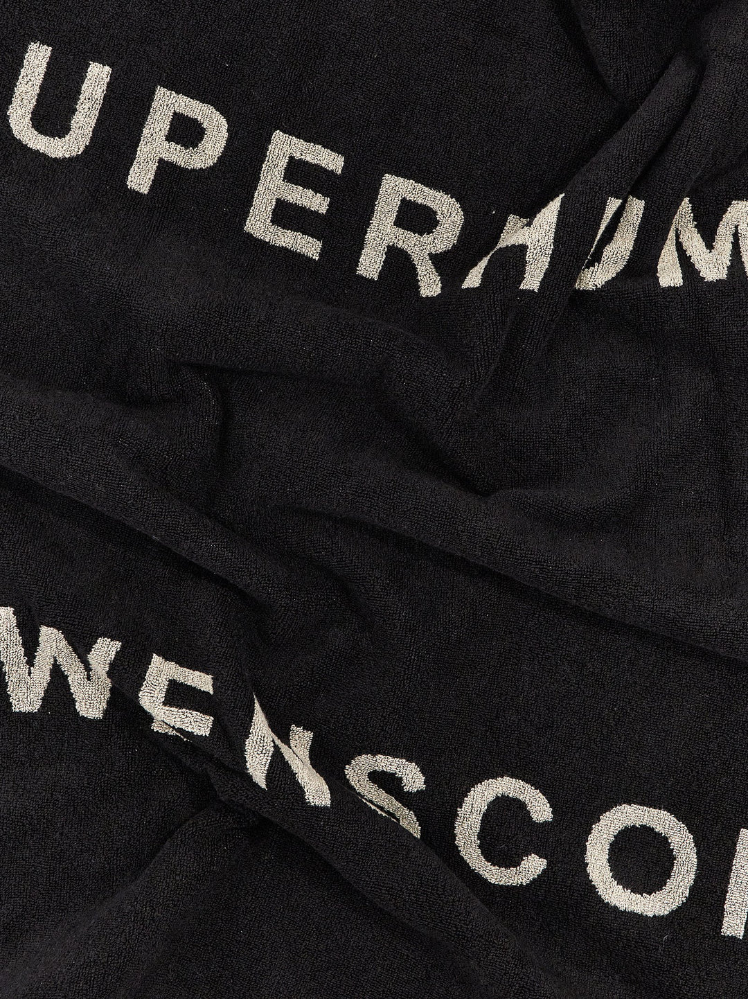 Rick Owens Towel Written Beachwear - Nero | 049b1b5c8fb34d6b50cff78e9497c66e1cff2940