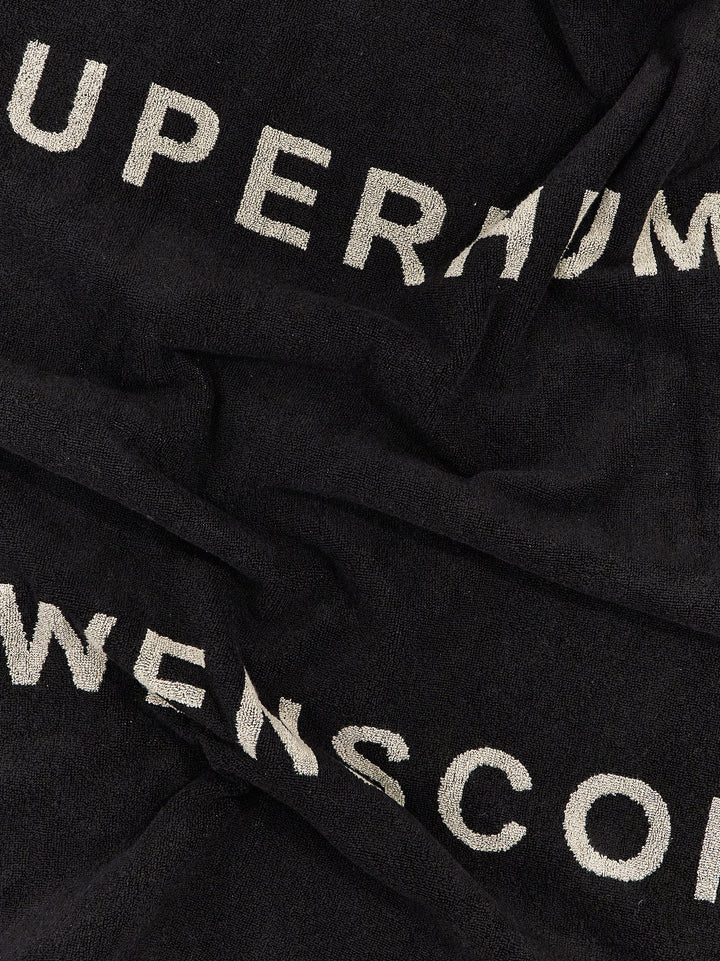 Rick Owens Towel Written Beachwear - Nero | 049b1b5c8fb34d6b50cff78e9497c66e1cff2940