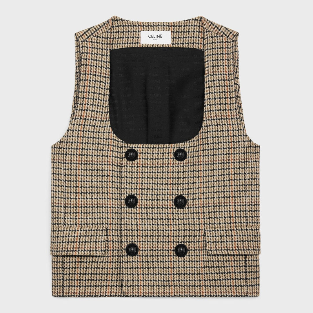 Celine Vests - Bianco | 4d6750960350cf036afacb8fe95cc0c023219b74