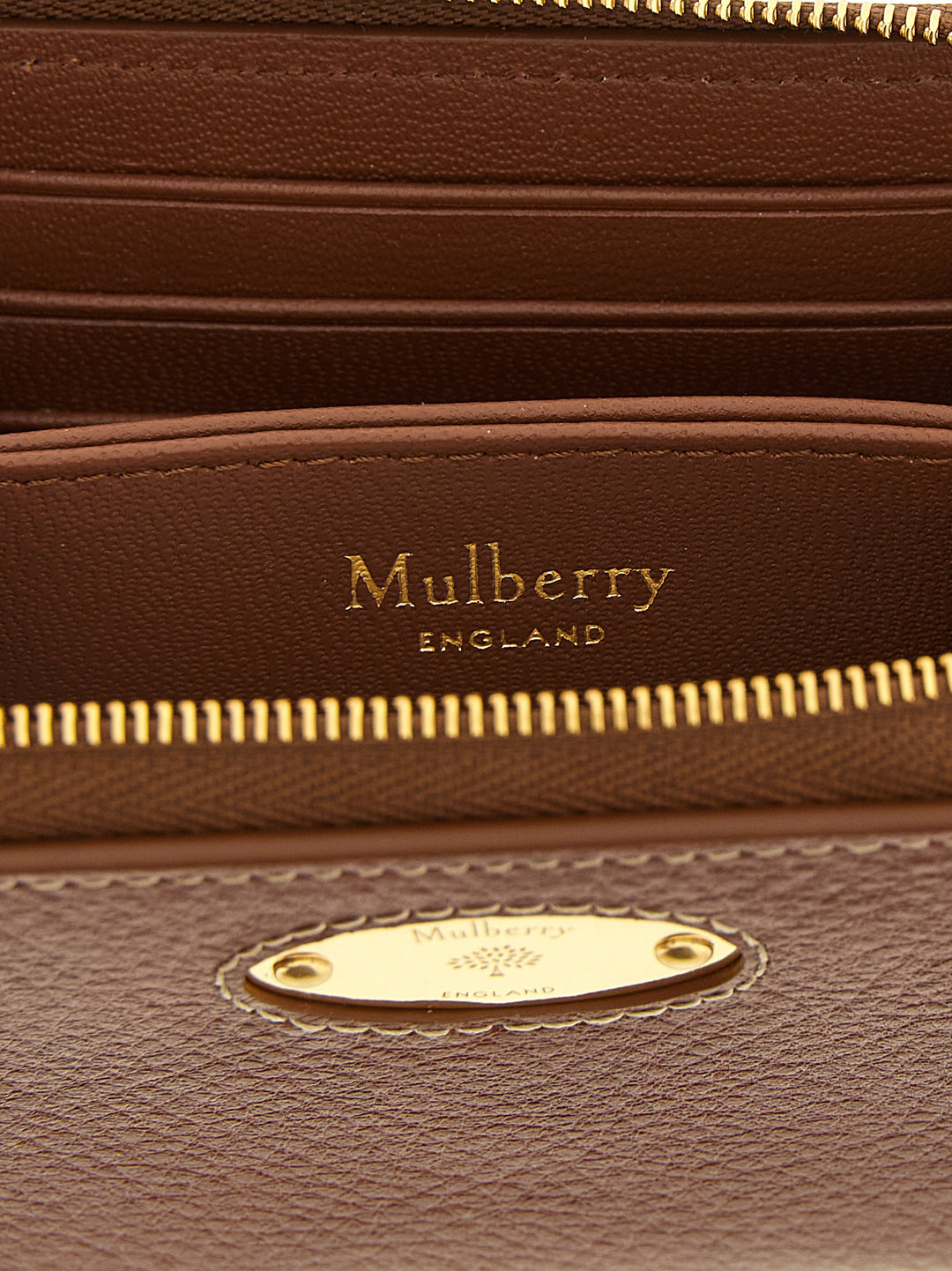 Mulberry Zip Around Portafogli - Marrone | 81b99eb0c451142b4c209377b8aede606ca70cd3