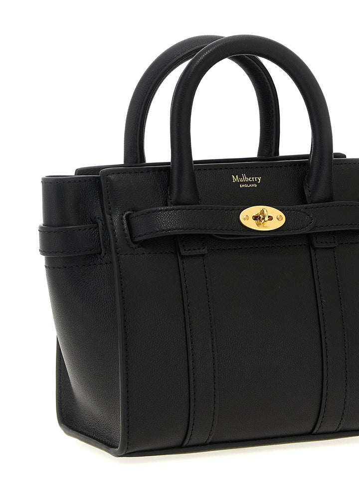 Mulberry Micro Zipped Bayswater Borse a Mano - Nero | ee7c12d4765243d7bd896cf4550defa77dbf84c2
