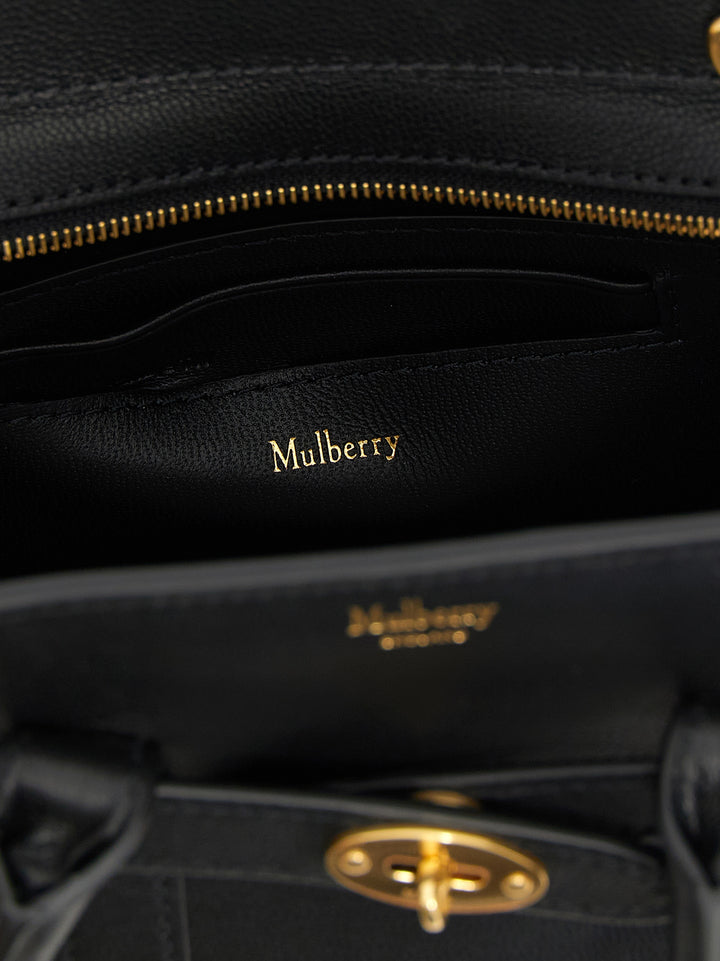 Mulberry Micro Zipped Bayswater Borse a Mano - Nero | 38dfb3bc362b7626c587b318bb882a127630fe17