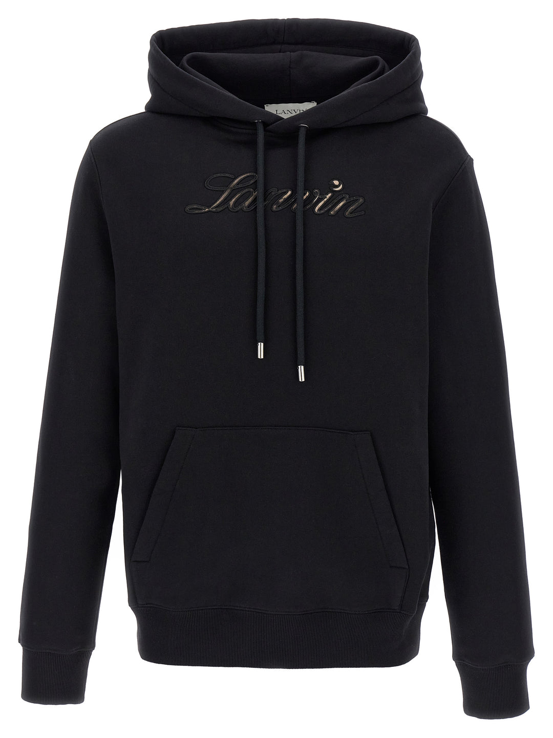 Lanvin Logo Hoodie Felpe - Nero | c8bc90614ebcd5c5b737b8298c870a551c8f150a
