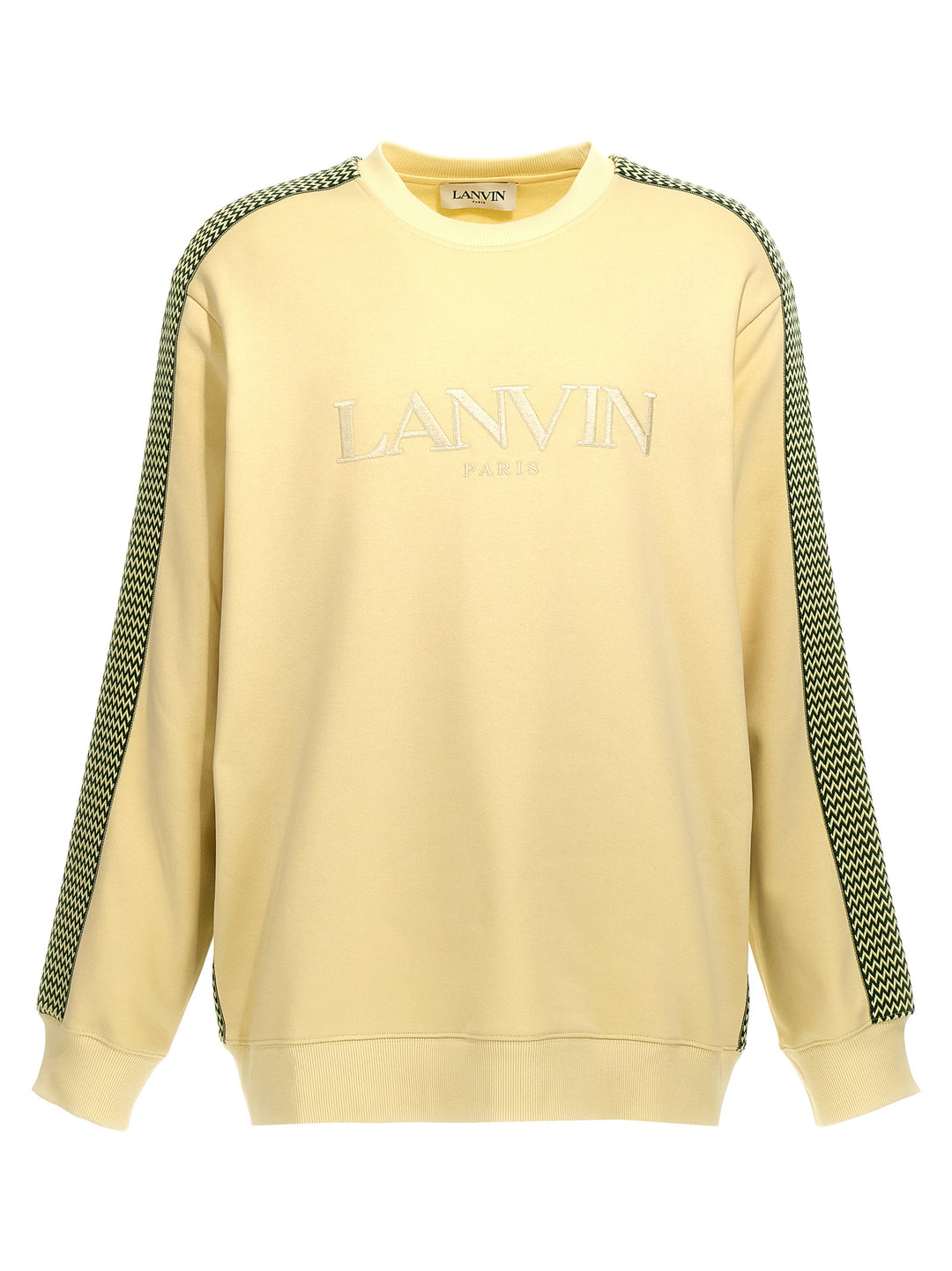 Lanvin Brodé Lanvin Side Curb Felpe - Giallo | 411d0bd8291928be11206a31e4dd7bb48a312df6
