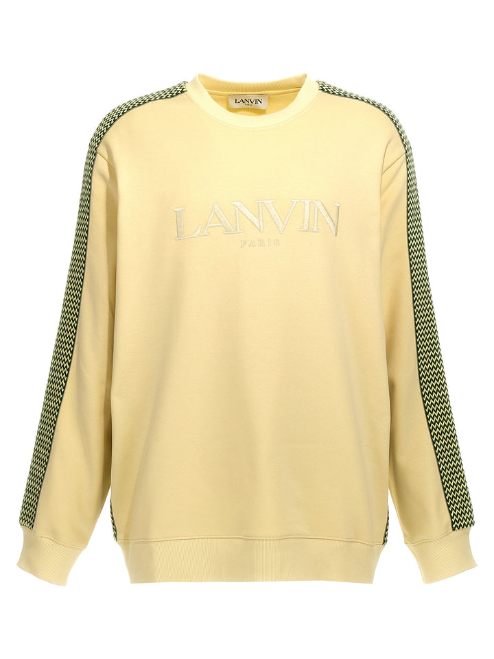 Lanvin Brodé Lanvin Side Curb Felpe - Giallo | 411d0bd8291928be11206a31e4dd7bb48a312df6