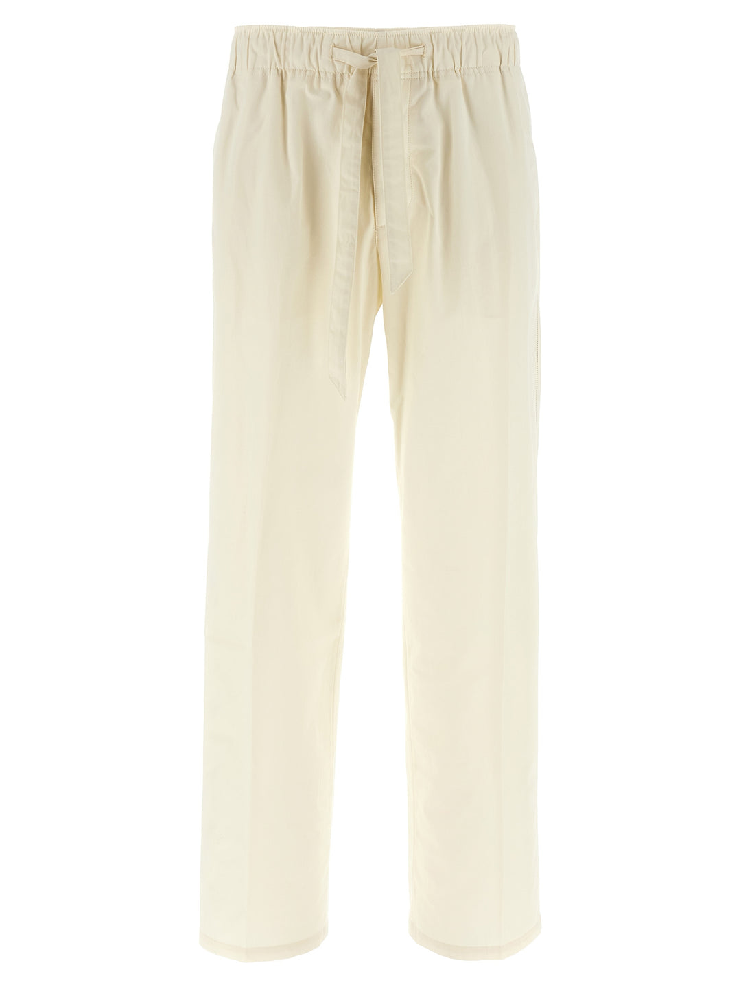 Lanvin Cotton Trousers Pantaloni - Bianco | e1c6cc96f46dcec0b16be1764642b78bd88e5811
