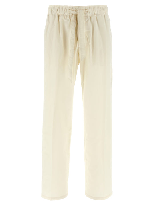 Cotton Trousers Pantaloni Bianco