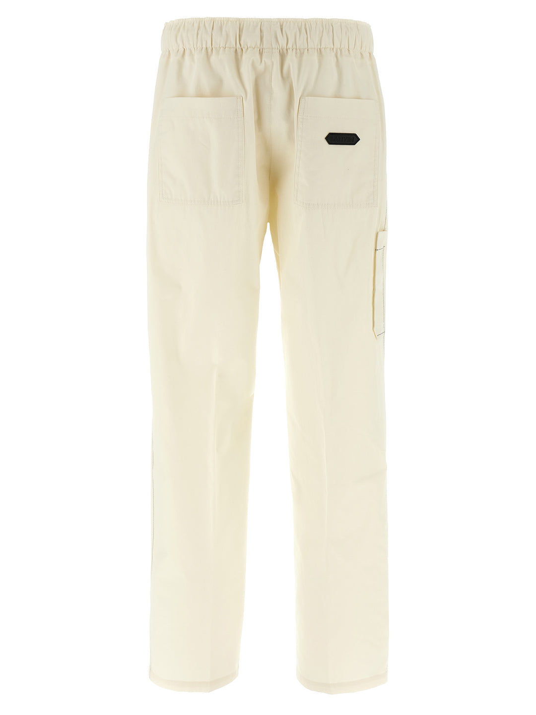 Lanvin Cotton Trousers Pantaloni - Bianco | a60fbebc02ceca11f5cbaaad4a48722eb2307cf3