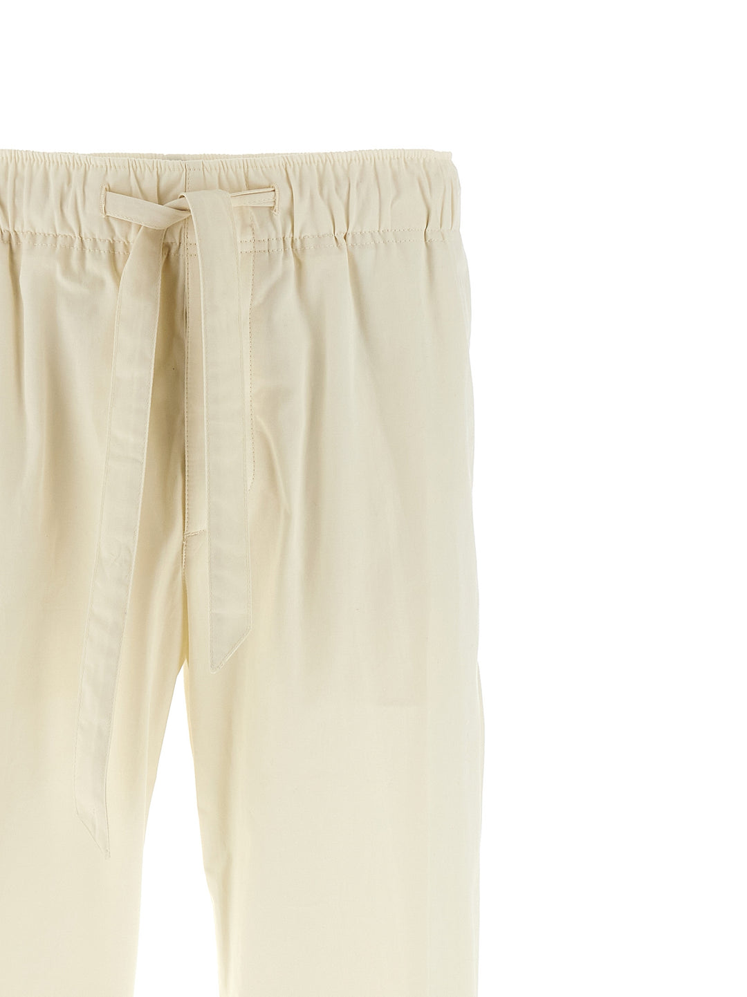 Lanvin Cotton Trousers Pantaloni - Bianco | 436dab1840bcdf6cb88c39b8efad846f39dd9d12