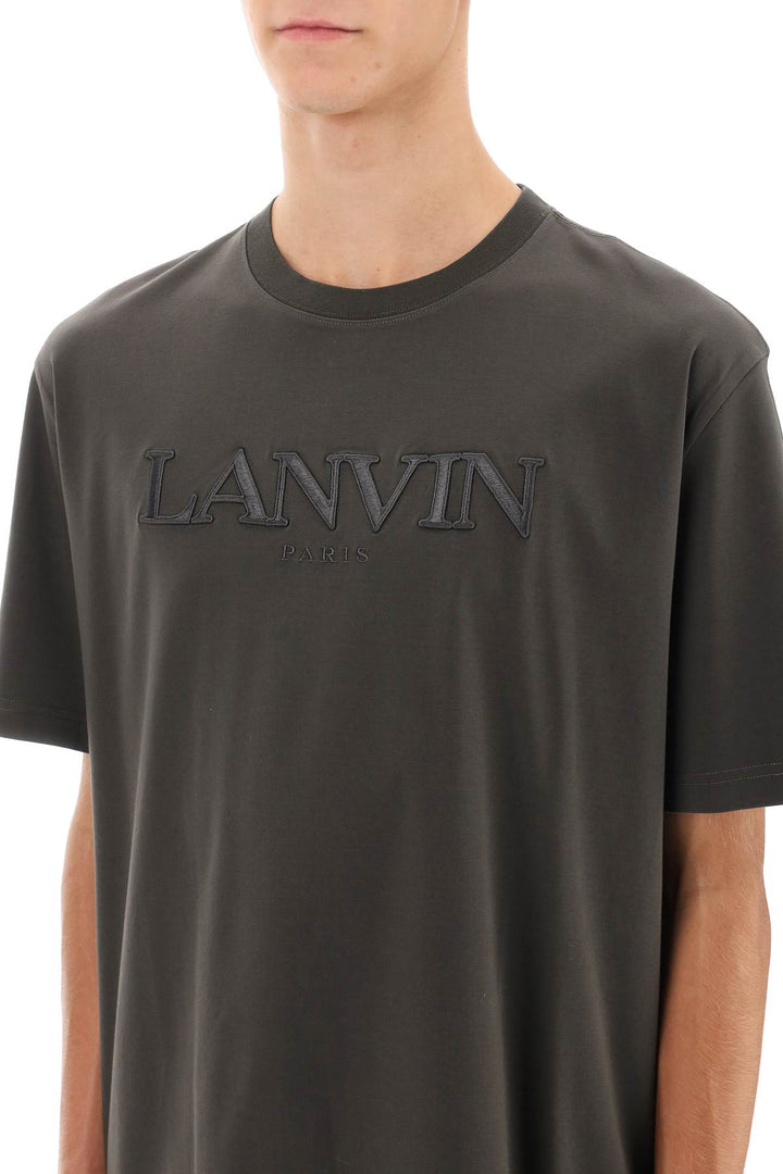 T Shirt Oversize Con Lettering Logo