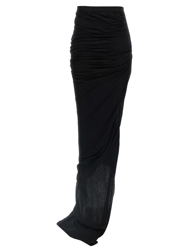 Rick Owens Edfu Gonne - Nero | 34646162faae2d8f2ea86a79d91bbe8fc28695e9