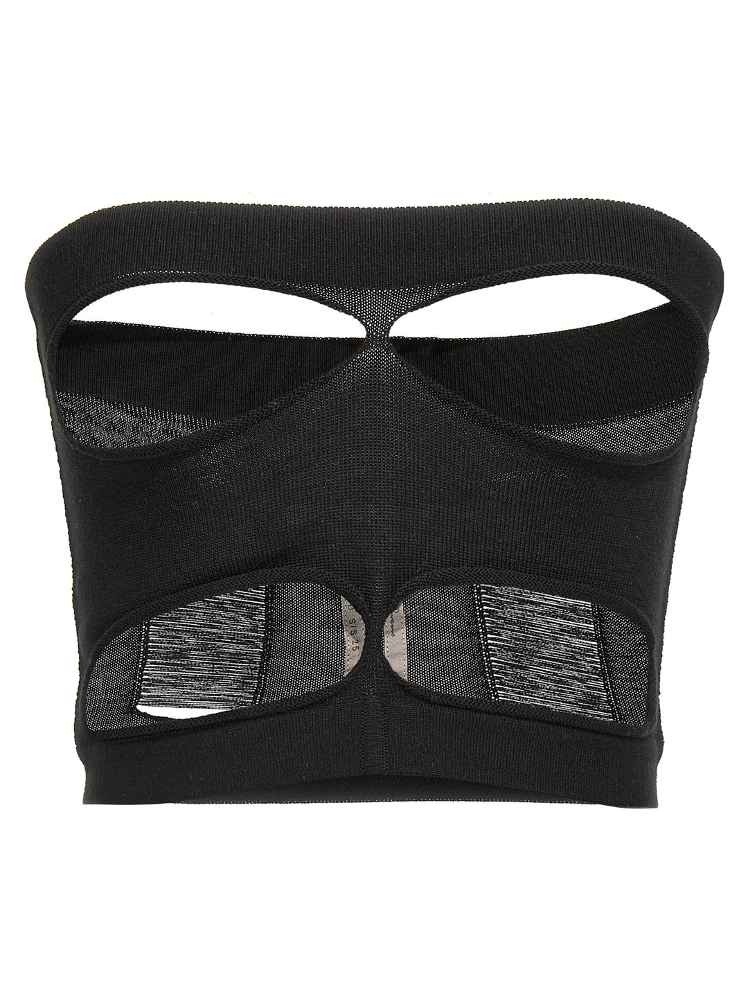 Rick Owens Tanja Bandeau Top - Nero | bf34dc2363f6fa85ed9e834ec59ca270d9167307