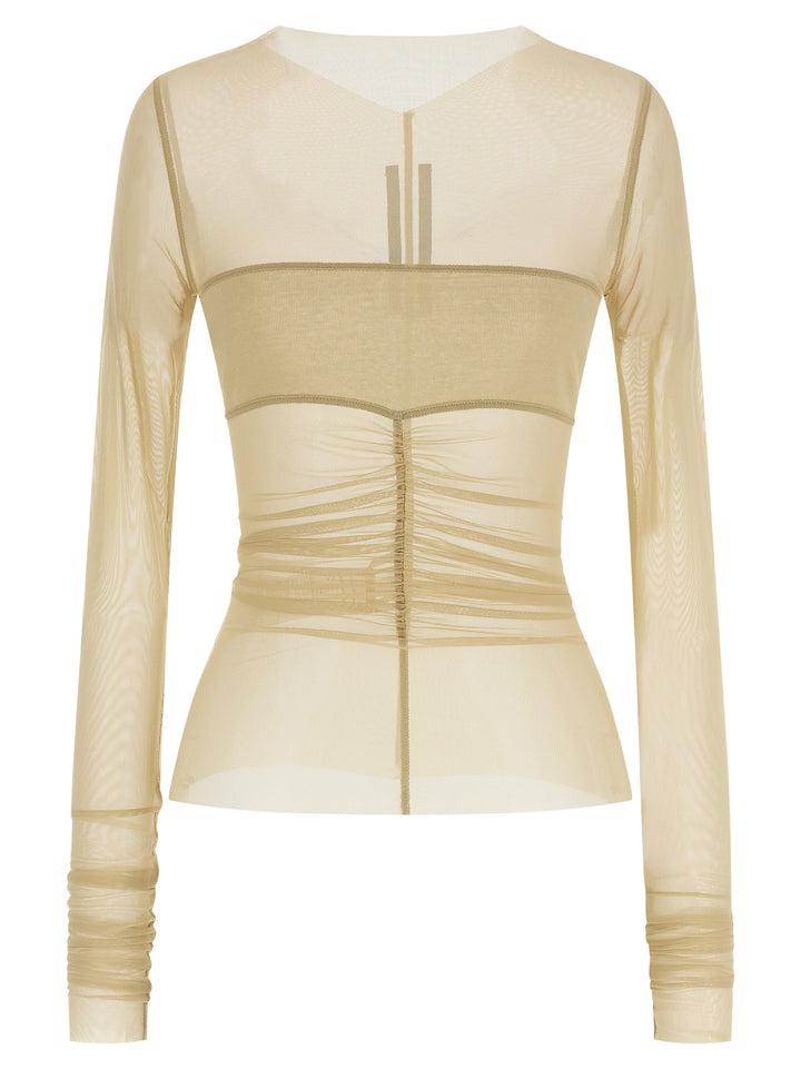 Rick Owens Temple Top - Beige | 2293a7d94e6bb824b02acb6b474891a349a11718