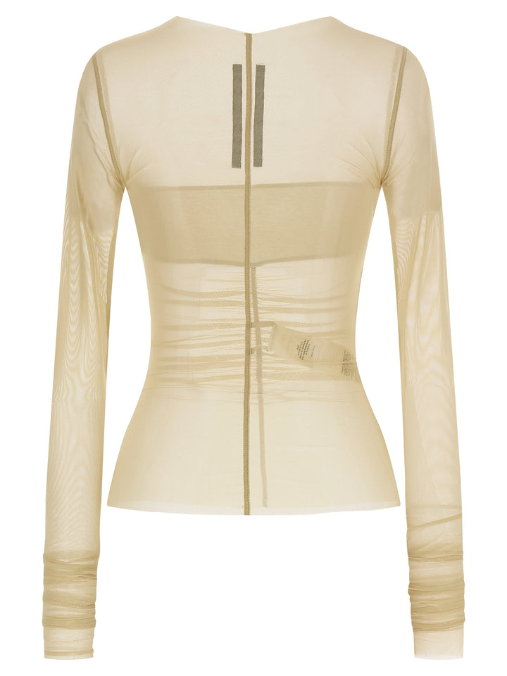 Rick Owens Temple Top - Beige | 128eba41daf3111309bdaba4a5ab44068f3dcd77