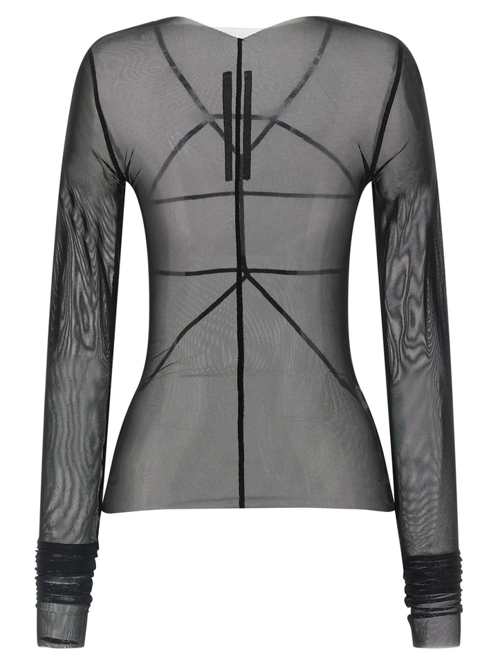 Rick Owens Temple Top Maglioni - Nero | b1a24523d369873552d5d650836f598704142398