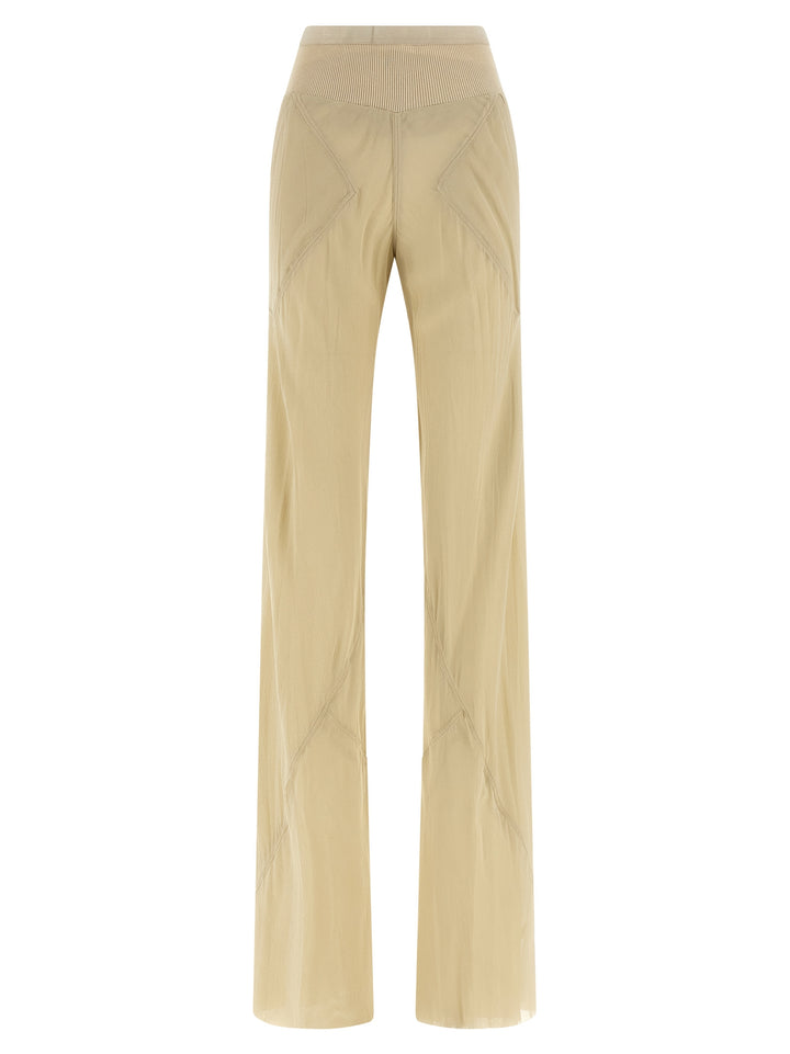 Rick Owens Bias Pantaloni - Beige | 93e70f9cb8703ddc93ad5443f4f5a2086818b625