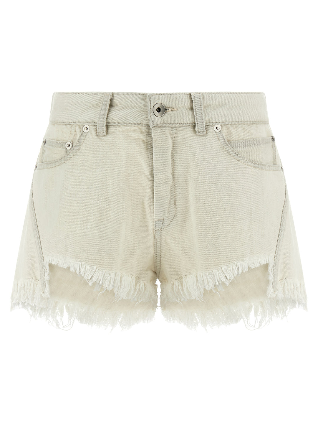 Rick Owens Bias Cutoffs Bermuda e Short - Bianco | 548d88a398d79ff006e109e99ab2a3b2cdb4654b