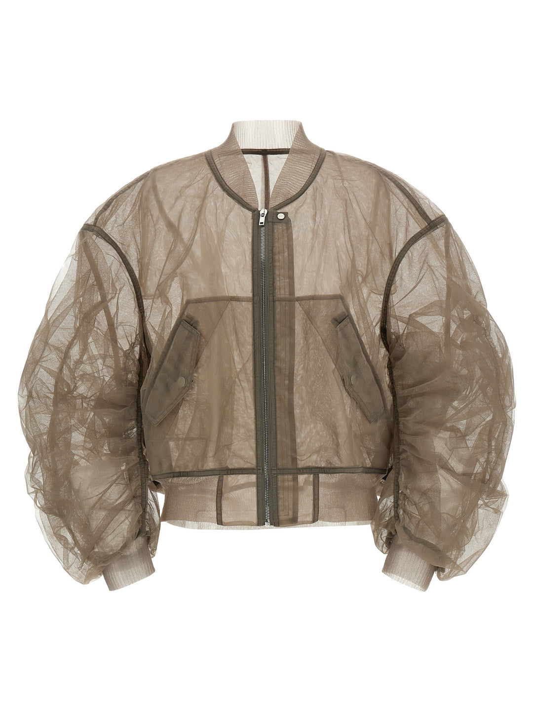 Rick Owens Secchia Flight Puffer Jackets - Grigio | 6e332433643655341a3779baf3c065ba3dec08f3
