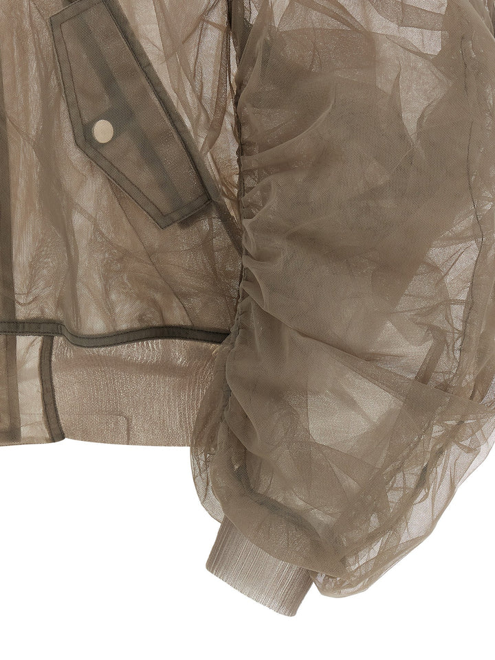 Rick Owens Secchia Flight Puffer Jackets - Grigio | 9375f599c71395aaaf1e5313a5a264b9e59244f1
