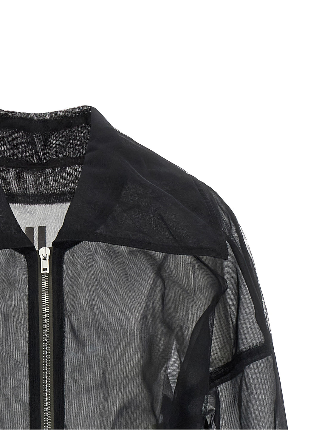 Rick Owens Dracucollar Cropped Puffer Jackets - Nero | ee7aff6ab889f90144de6d3012f57f85b55aeb37
