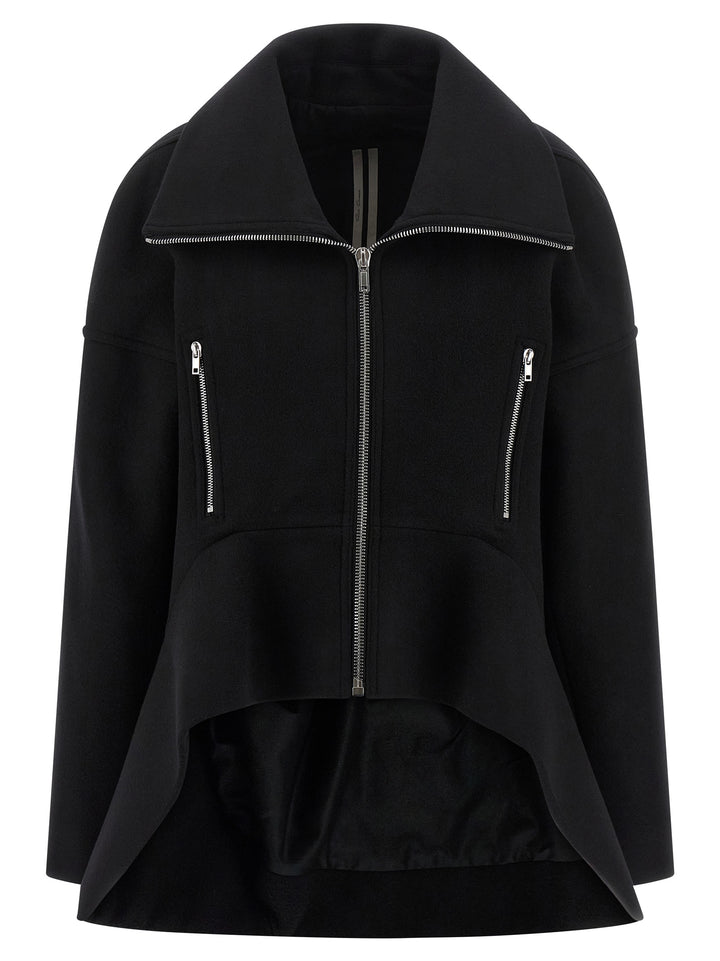 Rick Owens Draculimo Trench e Impermeabili - Nero | 12039f452a060f809081c2ec00deba76c6ef3c54