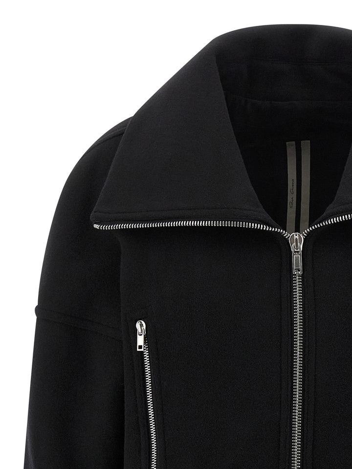 Rick Owens Draculimo Trench e Impermeabili - Nero | f0966a4d400edcc566468a3d6c882abff88d0580