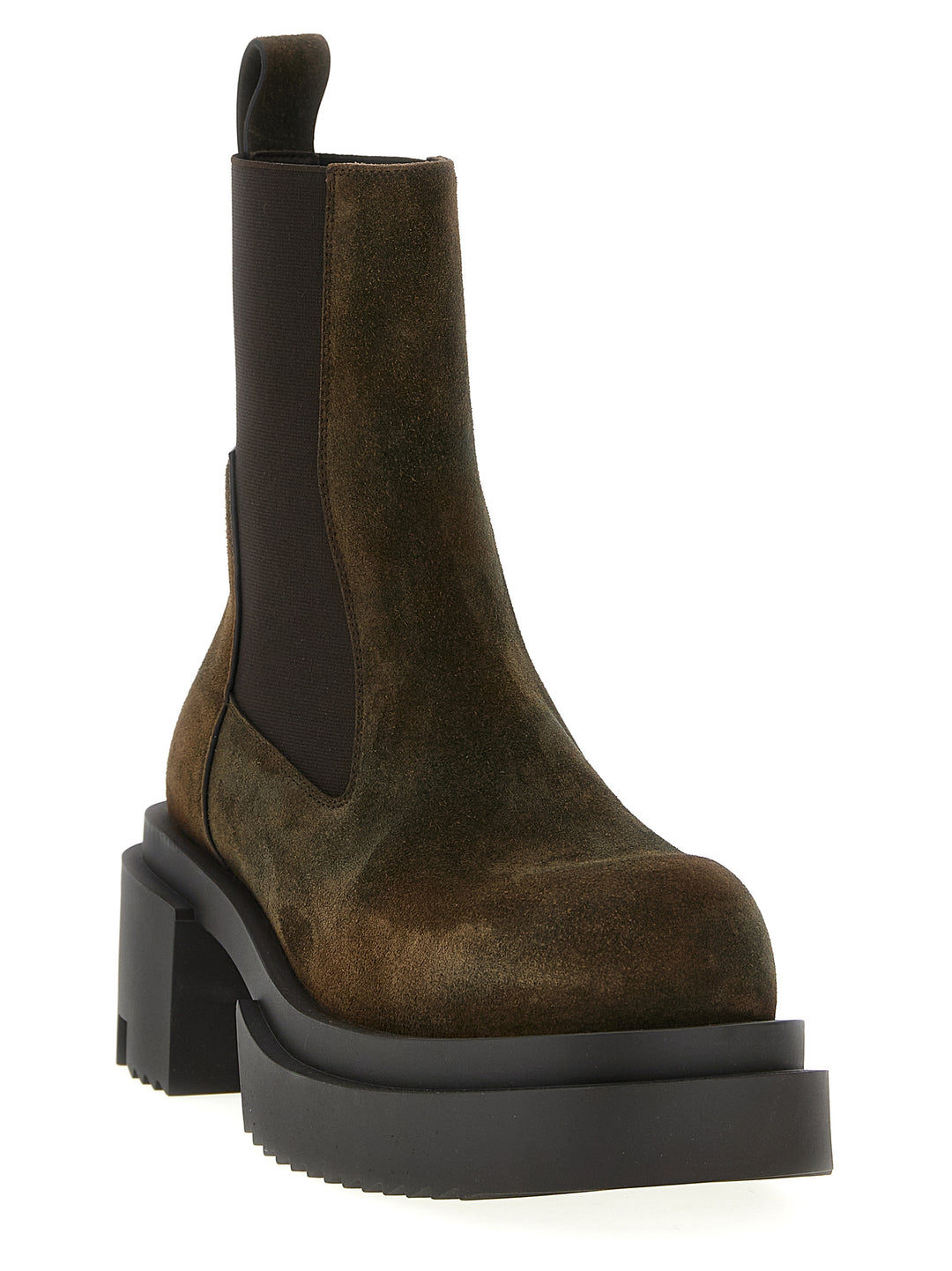 Rick Owens Beatle Bogun Stivali e Stivaletti - Marrone | 15490aa299abe7f59b5a050dd6274eaf77714f61