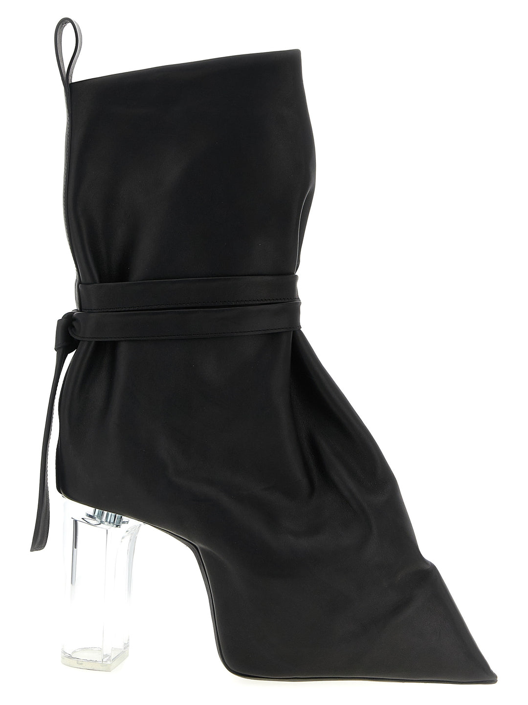 Rick Owens Tied Taco Kiss Stivali e Stivaletti - Nero | 09efd710933abe08faf99be222c166ce11175e9a