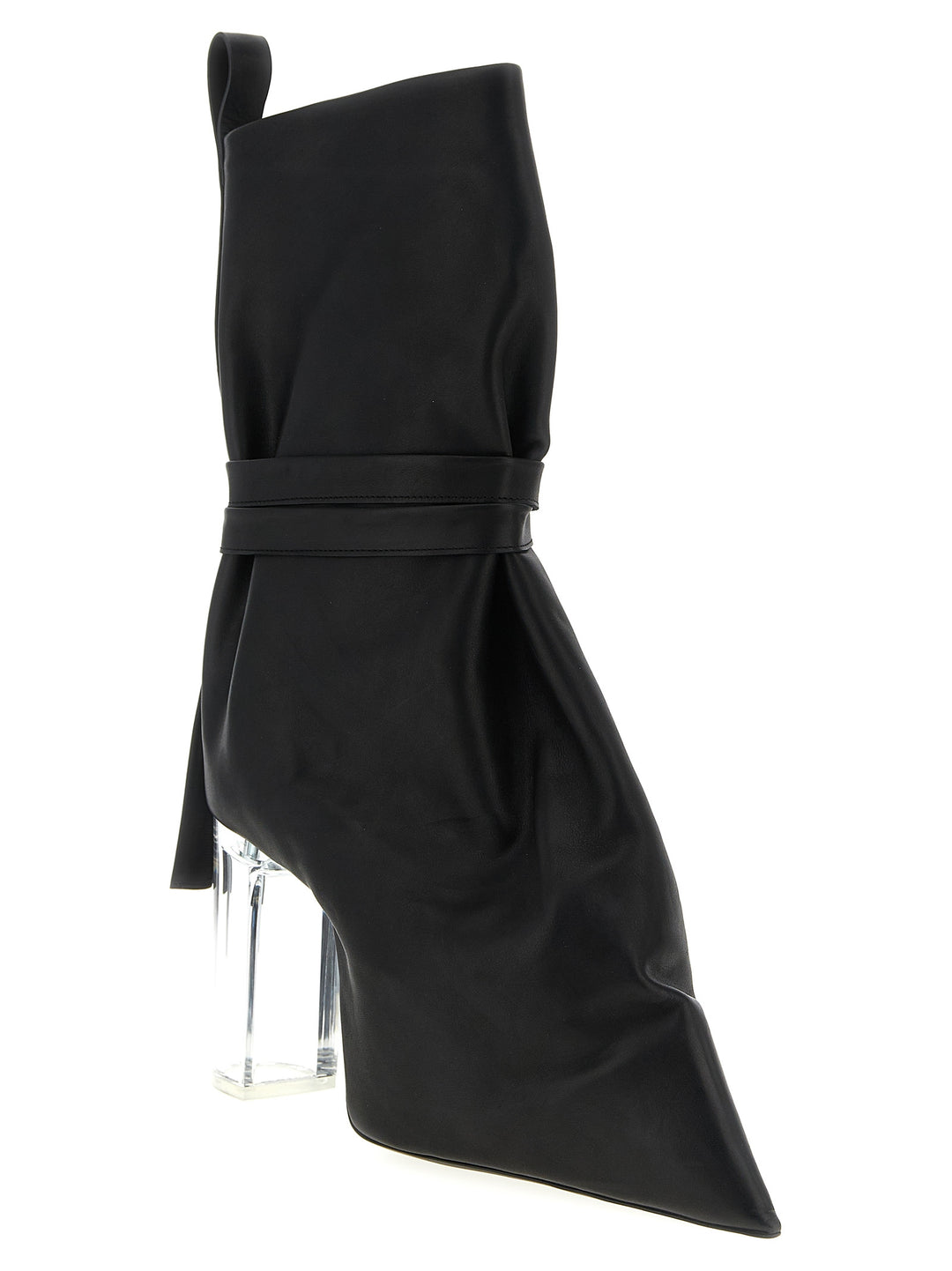 Rick Owens Tied Taco Kiss Stivali e Stivaletti - Nero | 9b9189ff631fe6a9869f70d9789778aa3f8fb31e