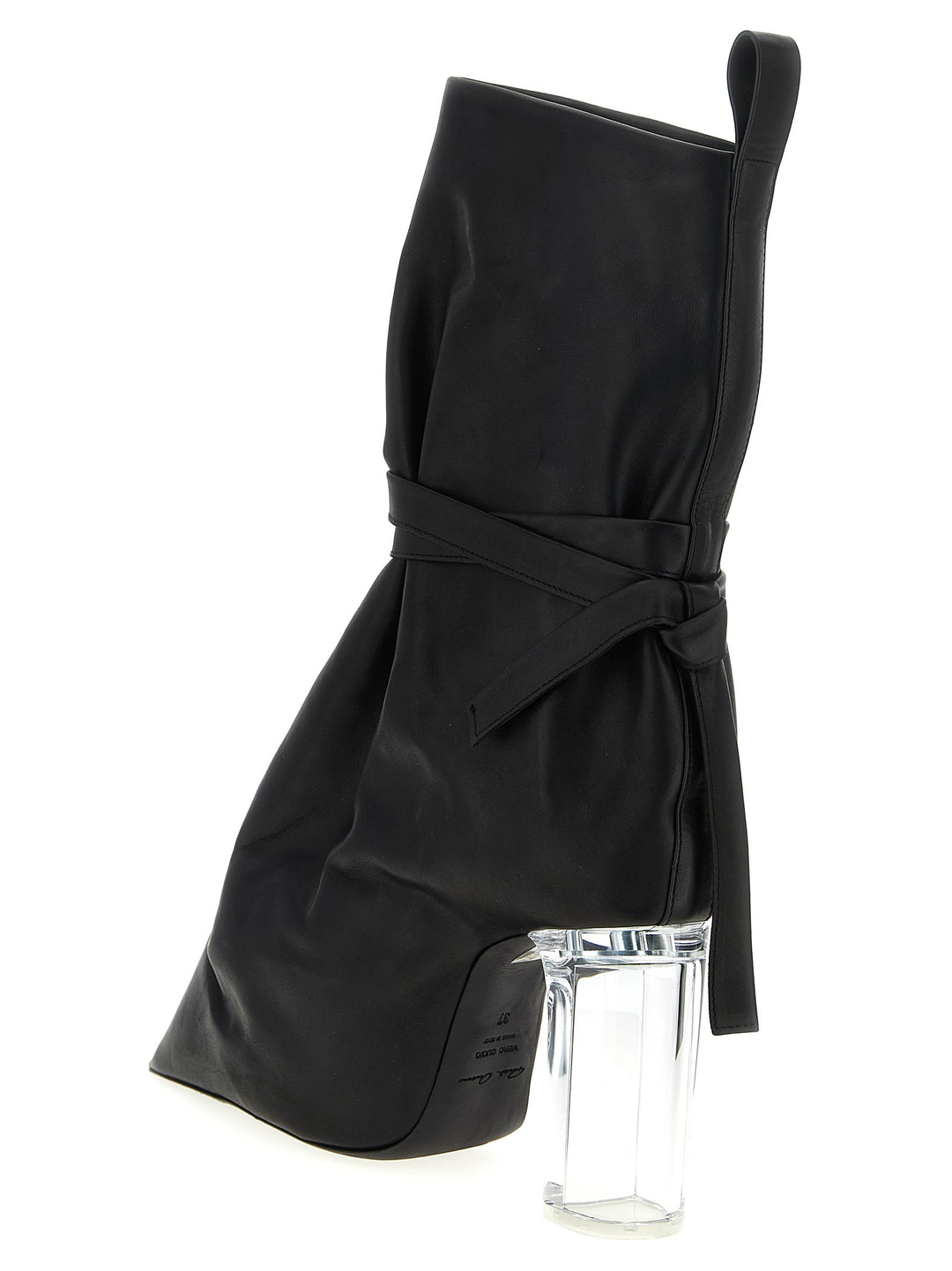Rick Owens Tied Taco Kiss Stivali e Stivaletti - Nero | ce81efa8e35f28dfc8c29eb7913ad4064d0b06fa
