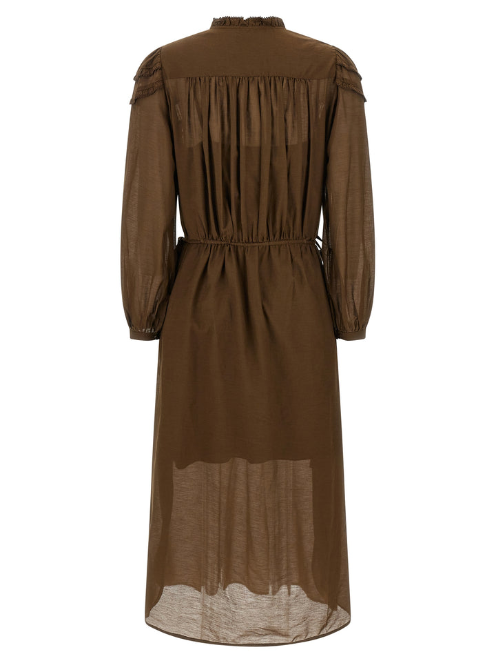 Marant Etoile Charissa Abiti - Verde | 99fa1a57dd78ac6d159cb1ac85d2a6751b6ee62a