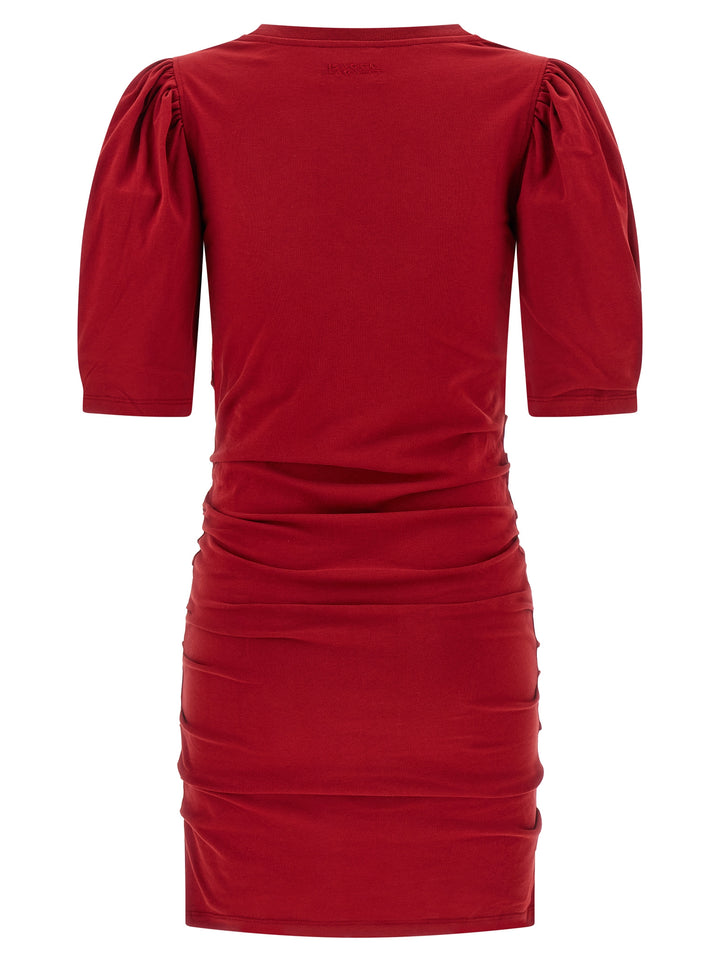 Isabel Marant Mylda Abiti - Rosso | 0bf97ef6acdeb12c9bc4cb3a930bb92d9b9a78e6