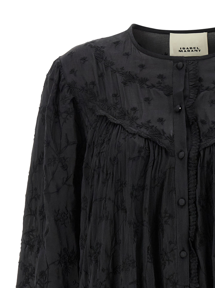Isabel Marant Zame Abiti - Nero | ab7c6e73cec65032abdc03deb6d36b500eefd992