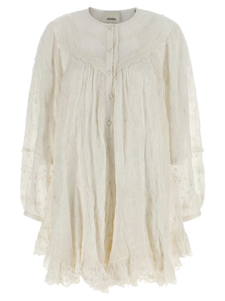 Isabel Marant Zame Abiti - Bianco | 6a02be6e67dd9459a1af53b7598da3e9e9c73e7f