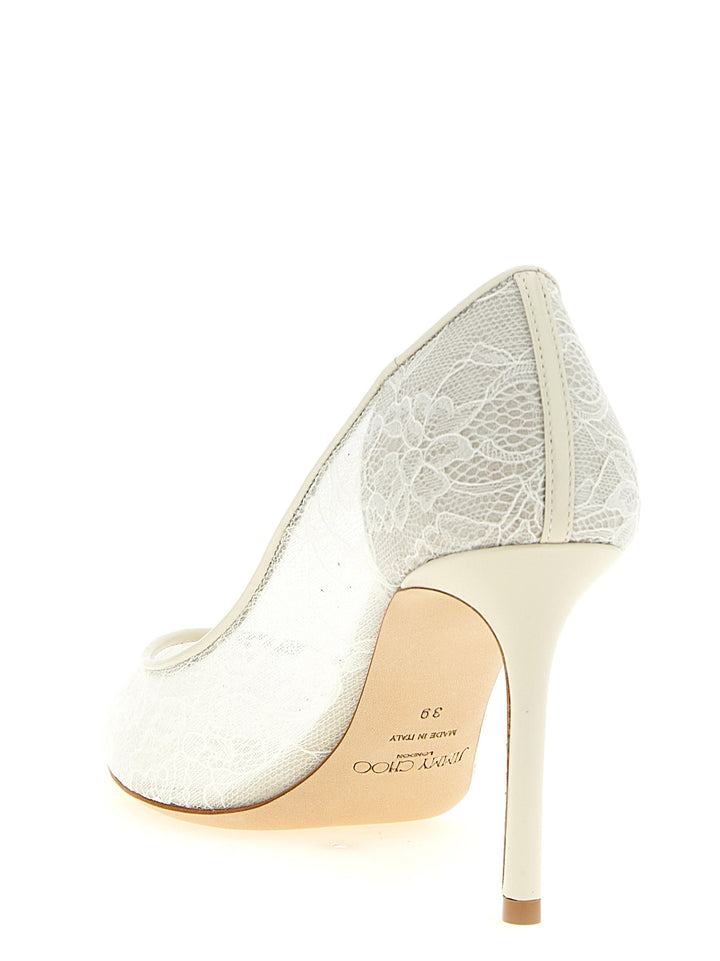 Jimmy Choo Romy Decollete - Bianco | 337a91ba9e9dfc8f0c6628423c3704bedc28c98b