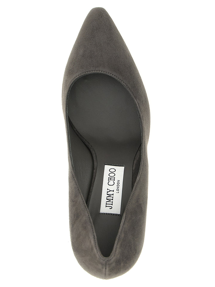 Jimmy Choo Romy Decollete - Grigio | 6679b343892f25c61a3f1cc87daaf3061993a999