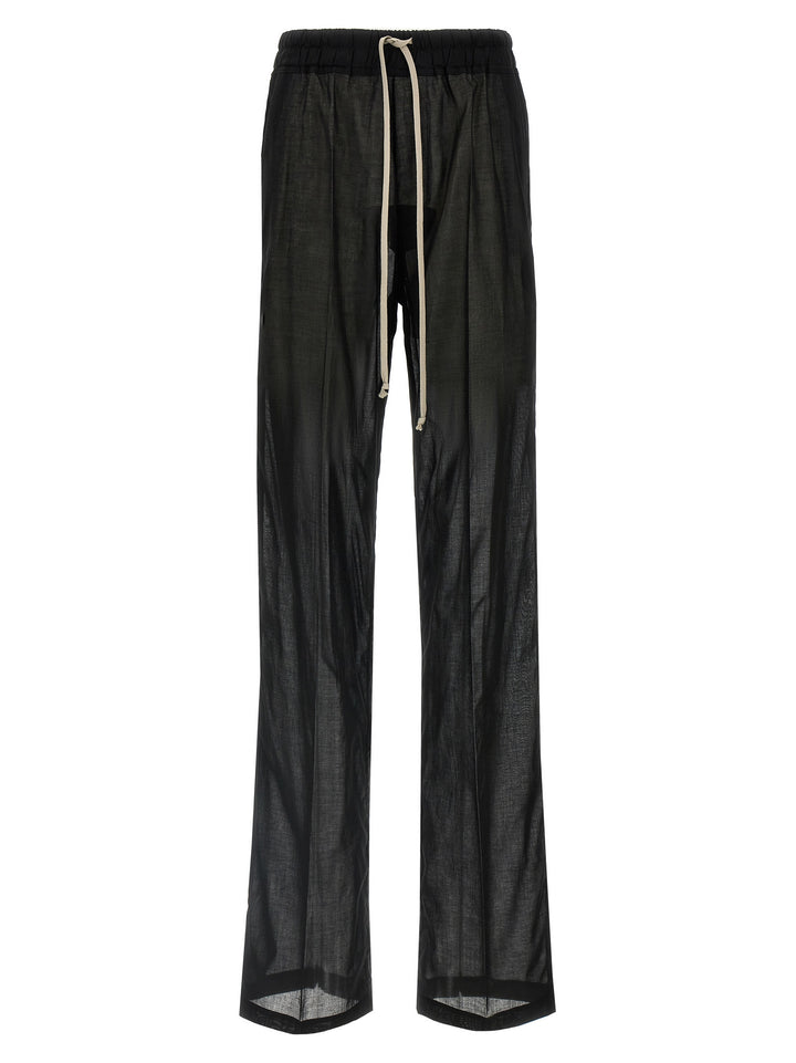 Rick Owens Dietrich Drawstring Pantaloni - Nero | 5b0ba0cce8475735eda285142fa1a18bfc99c208