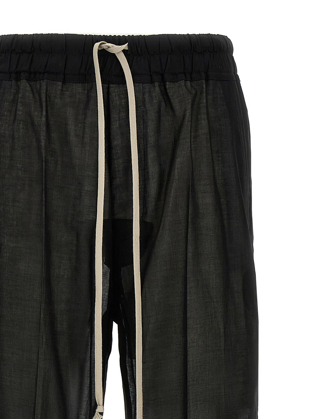 Rick Owens Dietrich Drawstring Pantaloni - Nero | d5bb7e633b05f73c9b0dcc1f5a92d1d060189f80