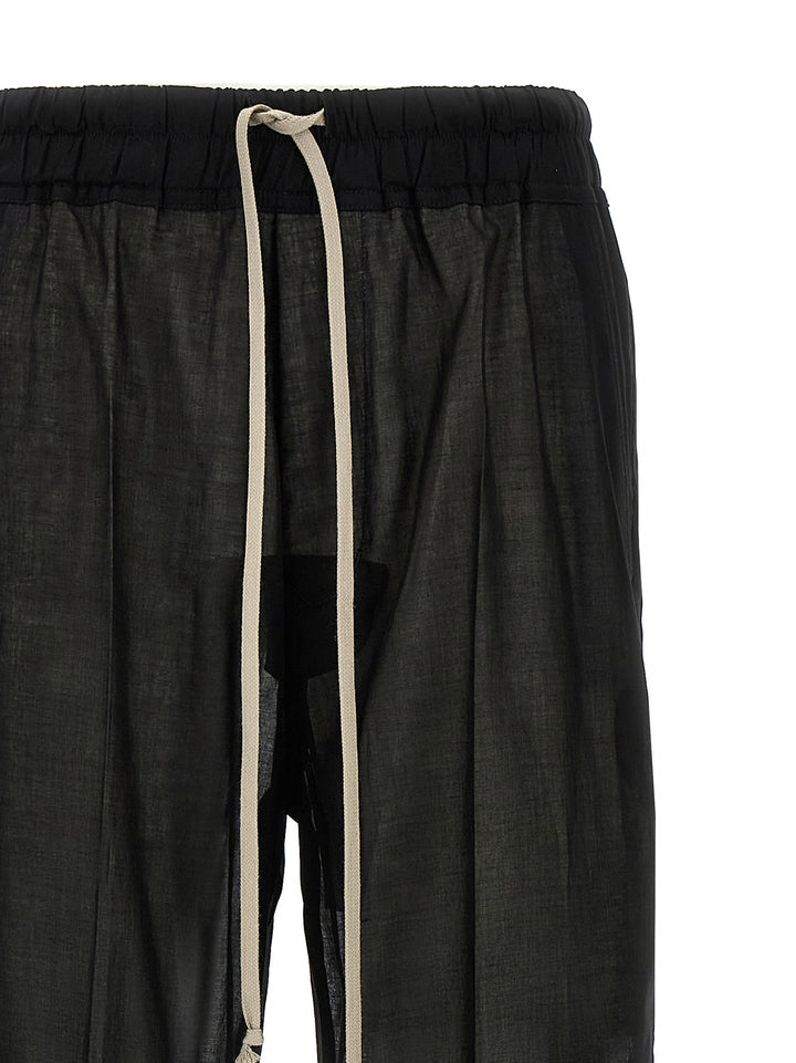 Rick Owens Dietrich Drawstring Pantaloni - Nero | d5bb7e633b05f73c9b0dcc1f5a92d1d060189f80