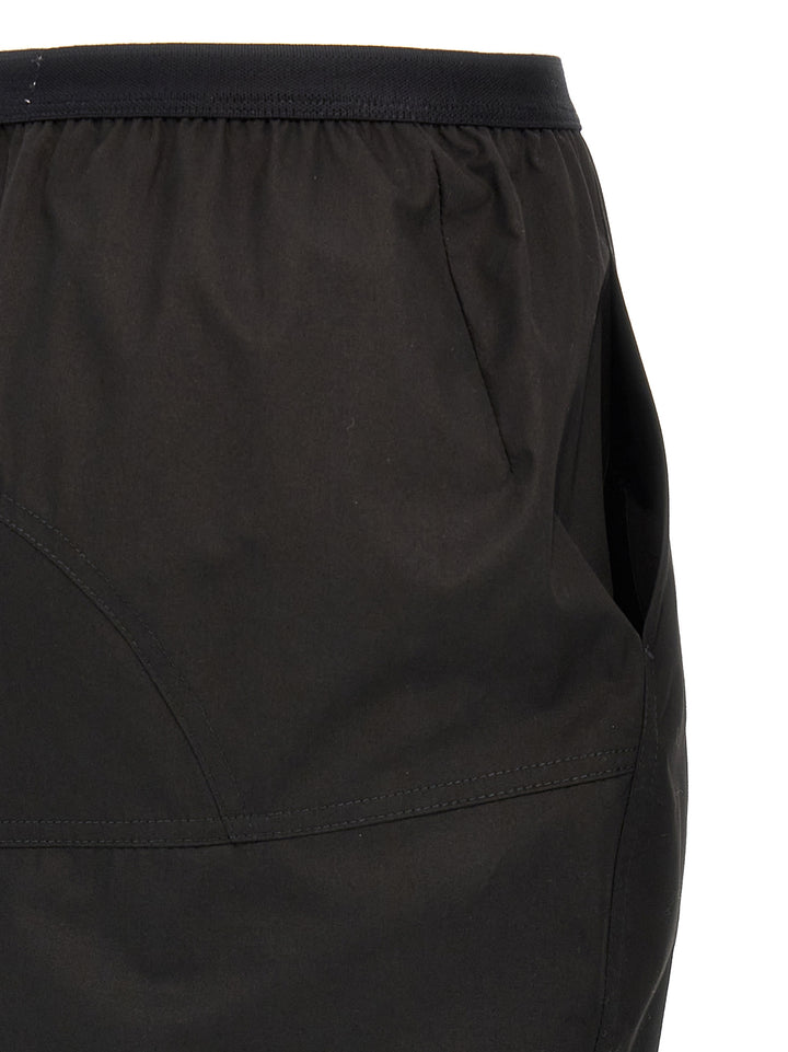 Rick Owens Pillar Long Gonne - Nero | f33cdb9ed4da228dd28b179f6011f65211ce1b7e