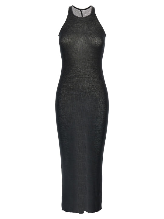 Ribbed Dress Abiti Nero