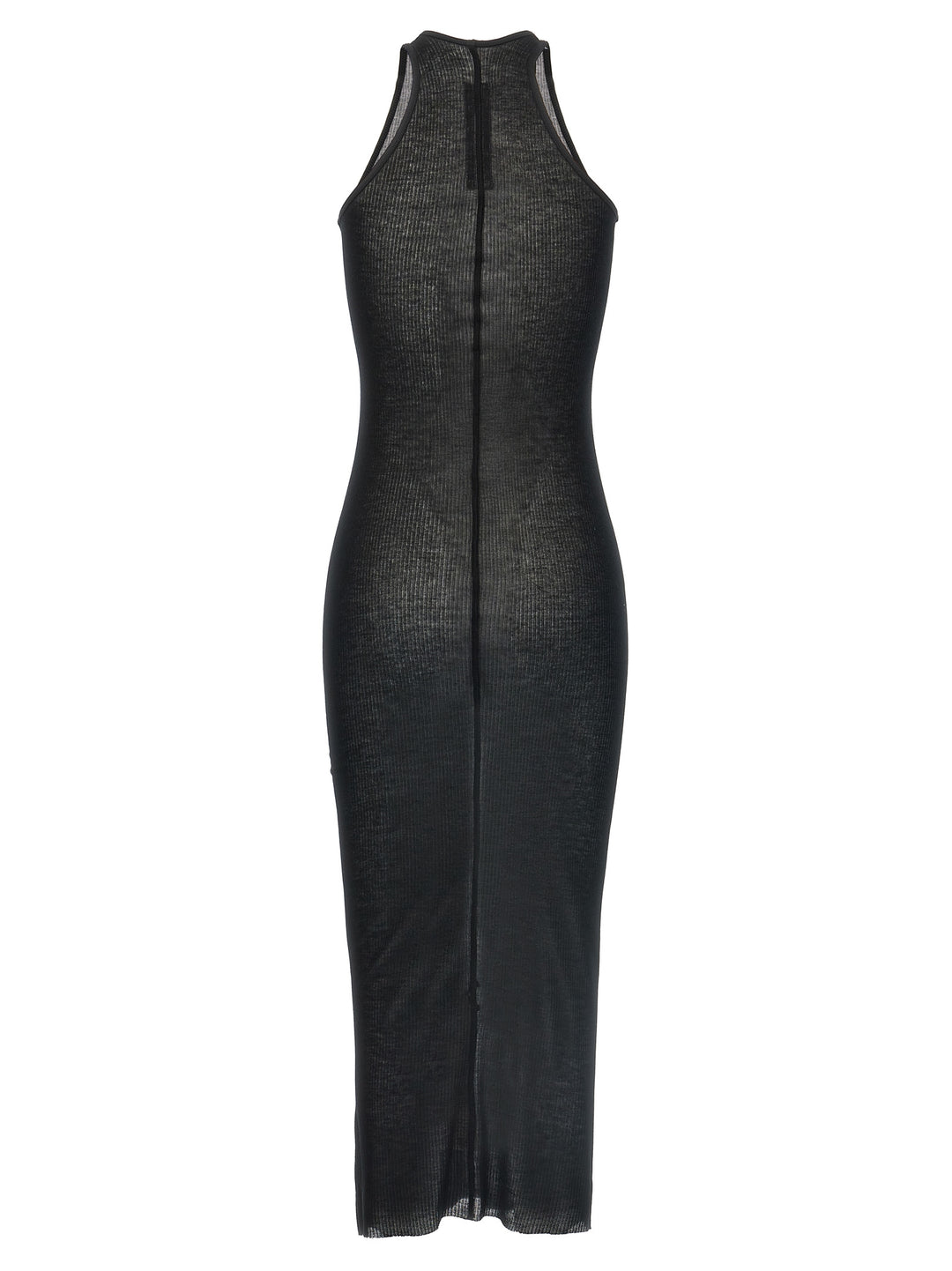Rick Owens Ribbed Dress Abiti - Nero | 53cebd7b160ae3d1fde7a49ddefe126cbc3d92c0