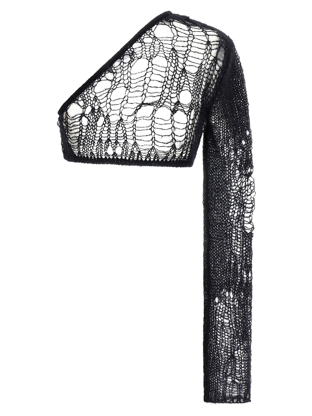 Rick Owens Spider Ziggy Top - Nero | 6188f2bfb4ac869a92537a0b8de782ef2171d85e