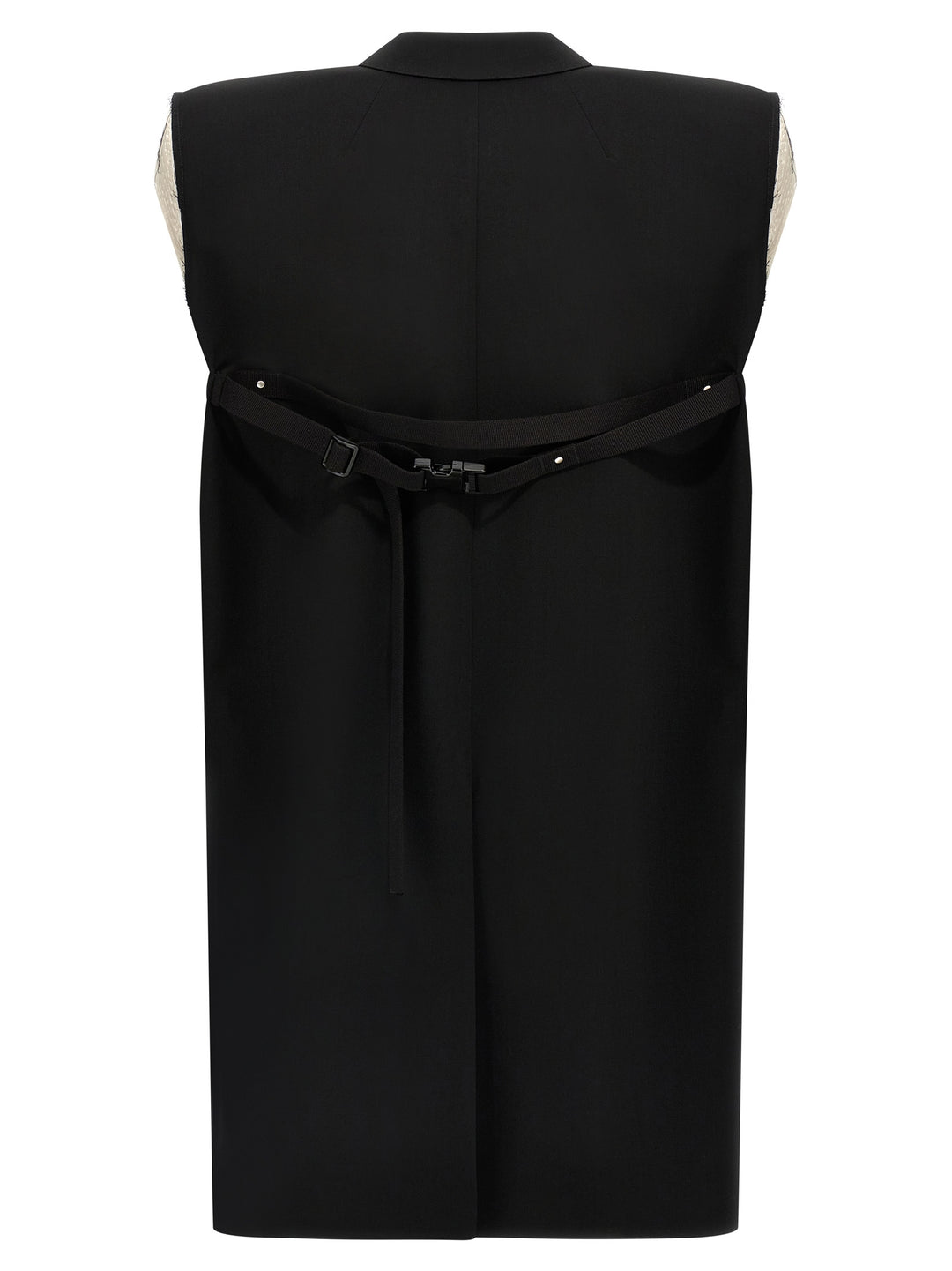 Rick Owens Dirt Tailored Sl Gilet - Nero | be26c9a8d95e636cf88e8da4337f0574c7bca102